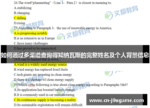 如何通过多渠道查询得知纳瓦斯的完整姓名及个人背景信息